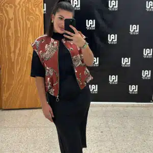 FALDA SATINADA