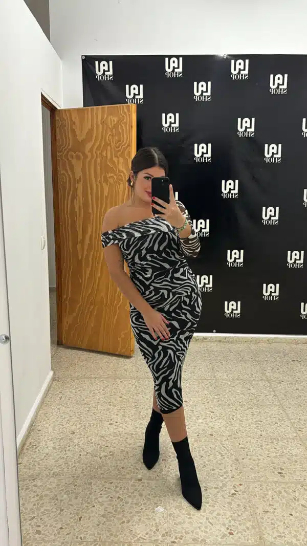 VESTIDO ANIMAL PRINT